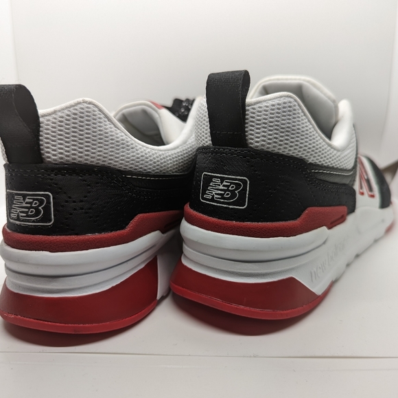 New Balance 997H CM997HBX New Prep Pack Black Team Red Size 10 - Picture 3 of 7